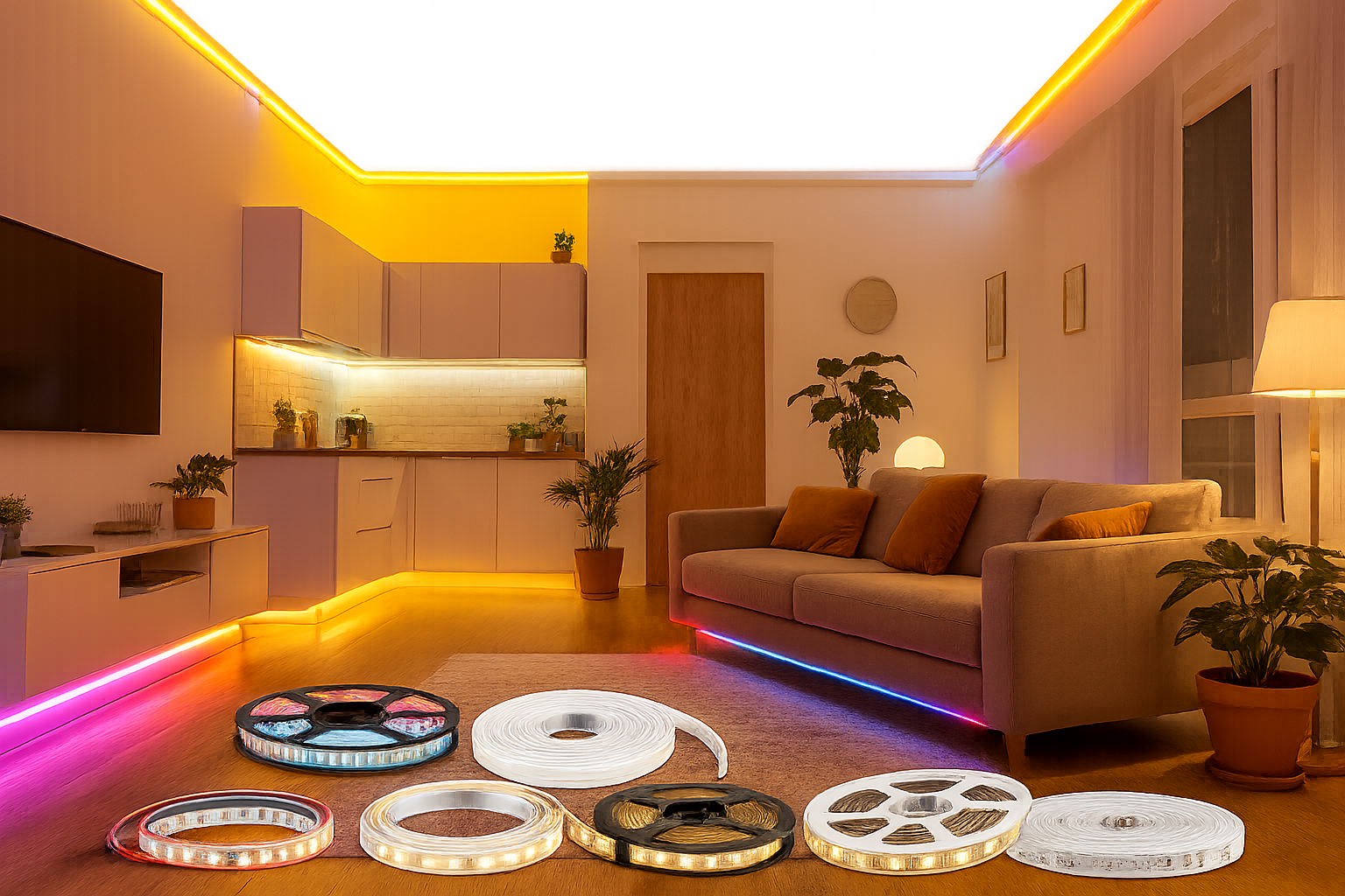 Kako izbrati pravi LED trak za svoj dom