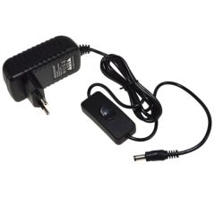 Napajalnik za LED trakove s stikalom DC12V / 24W / 2,0A / IP40 