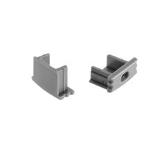 Zaključna kapa nadgradnega alu profila 15 x 6mm / 2 kosa