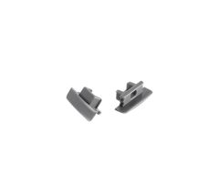 Zaključna kapa vgradnega alu profila 22 x 6mm / 2 kosa