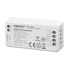 Radiofrekvenčni Mi-Light 2.4G RGB sprejemnik / LED RGB sprejemnik / DC12-24V / 12A / FUT037S
