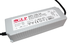 LED Napajalnik / LED Pretvornik / LED Adapter / GLP / 150W / 6A / IP67 vodoodporen / AC 200-240V / DC 24V