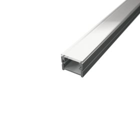Talni ALU profil za LED trak 2m / komplet